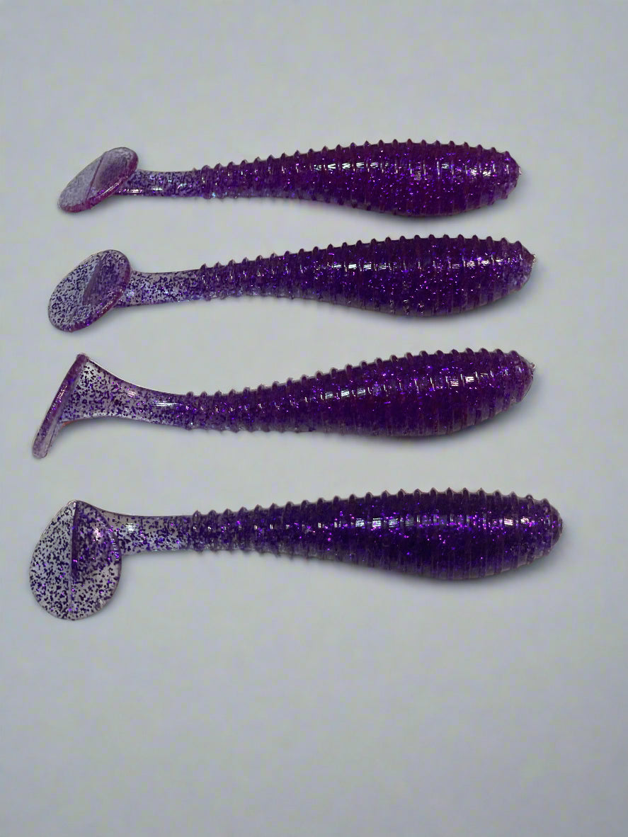 4" Riptail Swim Bait (Pack of 4)